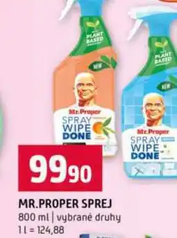 Terno MR.PROPER SPREJ 800 ml vybrané druhy nabídka