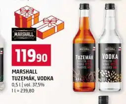 Terno MARSHALL TUZEMÁK, VODKA 0,5l vol. 37,5% nabídka