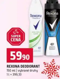 Terno REXONA DEODORANT 150 ml vybrané druhy nabídka