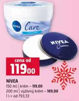 Terno NIVEA 200 ml výživný krém nabídka