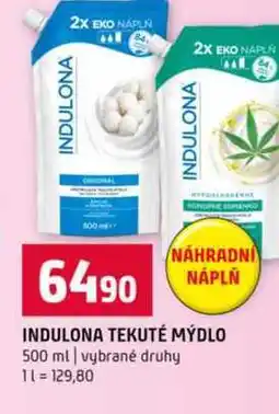 Terno INDULONA TEKUTÉ MÝDLO 500 ml vybrané druhy nabídka