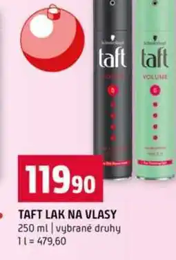 Terno TAFT LAK NA VLASY 250 ml vybrané druhy nabídka