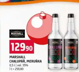 Terno MARSHALL CHALUPÁŘ, MERUŇKA 0,5l vol. 35% nabídka