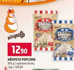 Terno KŘUPETO POPCORN 100 g vybrané druhy nabídka