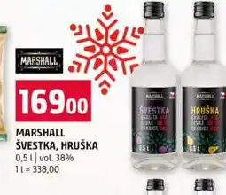 Terno MARSHALL ŠVESTKA, HRUŠKA 0,5l vol. 38% nabídka