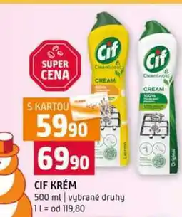Terno CIF KRÉM 500 ml vybrané druhy nabídka