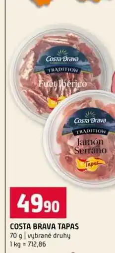 Terno COSTA BRAVA TAPAS 70 g vybrané druhy nabídka