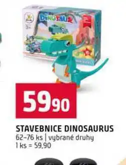Terno STAVEBNICE DINOSAURUS 62-76 ks vybrané druhy nabídka