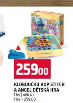 Terno KLOBOUČKU HOP STITCH A ANGEL DĚTSKÁ HRA 1 ks věk 4+ 1 ks nabídka