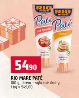 Terno RIO MARE PATÉ 100 g krém vybrané druhy nabídka