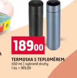 Terno TERMOSKA S TEPLOMĚREM 450 ml vybrané druhy nabídka