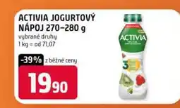 Terno ACTIVIA JOGURTOVÝ NÁPOJ 270-280 g vybrané druhy nabídka