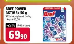Terno BREF POWER AKTIV 3x 50 g WC blok, vybrané druhy nabídka