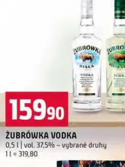 Terno ŻUBRÓWKA VODKA 0,5l vol. 37,5% vybrané druhy nabídka