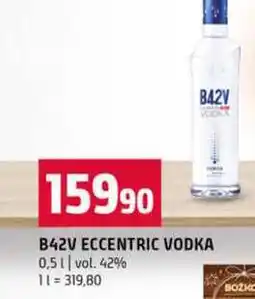 Terno B42V ECCENTRIC VODKA 0,5l vol. 42% nabídka