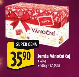 Albert Jemča Vánoční čaj nabídka