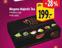 Albert Biogena Majestic Tea nabídka