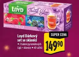 Albert Loyd Dárkový set se sklenicí nabídka