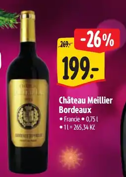Albert Château Meillier Bordeaux nabídka