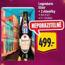 Albert Legendario Elixir + 2 skleničky nabídka