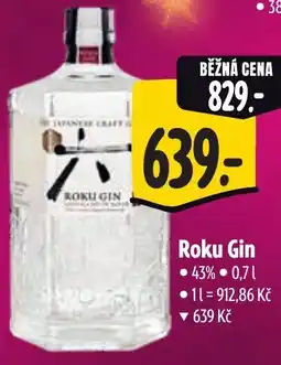 Albert Roku Gin nabídka