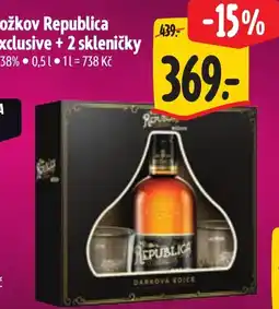 Albert Božkov Republica Exclusive + 2 skleničky nabídka