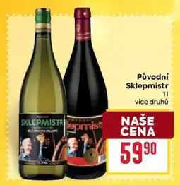 Billa Původní Sklepmistr 1l nabídka