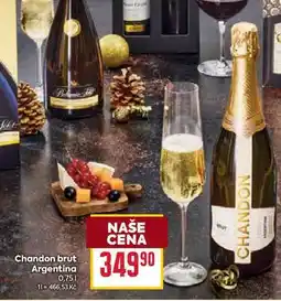 Billa Chandon brut Argentina 0,75l nabídka