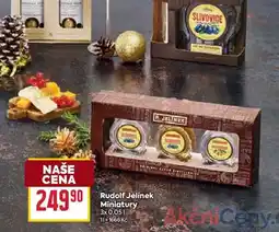 Billa Rudolf Jelínek Miniatury 3x 0,05l nabídka