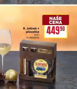 Billa R. Jelínek + placatka 0,5l nabídka