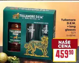 Billa Tullamore D.E.W. + long glasses 0,7l nabídka