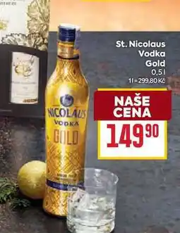 Billa St. Nicolaus Vodka Gold 0,5l nabídka