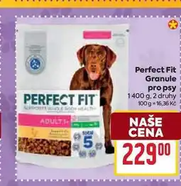 Billa Perfect Fit Granule pro psy 1400 g nabídka