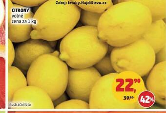 Penny Market Citrony nabídka