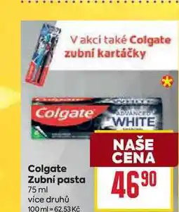 Billa Colgate Zubní pasta 75 ml nabídka