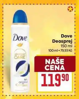 Billa Dove Deosprej 150 ml nabídka