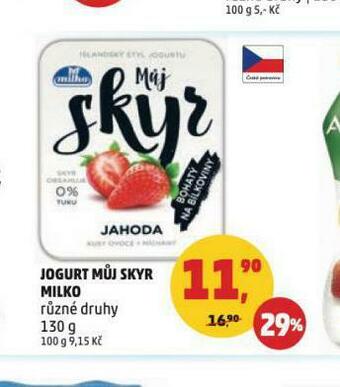 Penny Market Jogurt můj skyr milko nabídka