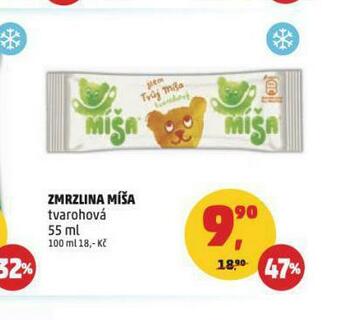 Penny Market Zmrzlina míša nabídka