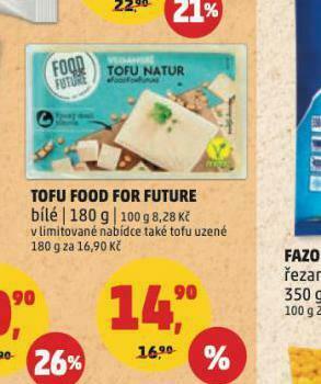 Penny Market Tofu food for future nabídka