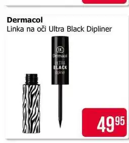 Teta Dermacol Linka na oči Ultra Black Dipliner nabídka