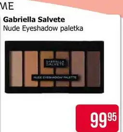 Teta Gabriella Salvete Nude Eyeshadow paletka nabídka