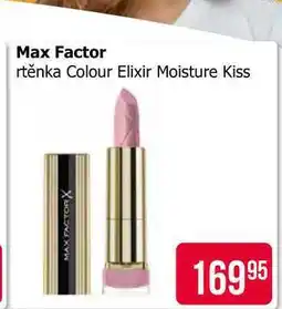 Teta Max Factor rtěnka Colour Elixir Moisture Kiss nabídka