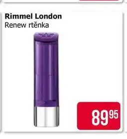 Teta Rimmel London Renew rtěnka nabídka