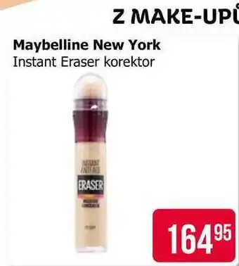Teta Maybelline New York Instant Eraser korektor nabídka
