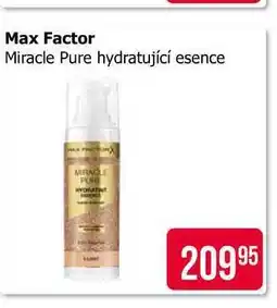 Teta Max Factor Miracle Pure hydratující esence nabídka
