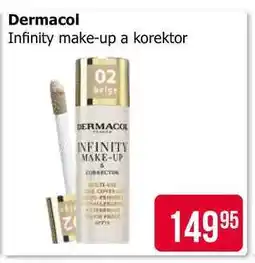 Teta Dermacol Infinity make-up a korektor nabídka