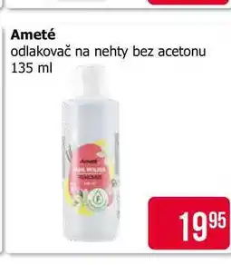 Teta Ameté odlakovač na nehty bez acetonu 135 ml nabídka