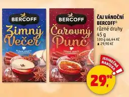 Penny Market ČAJ VÁNOČNÍ BERCOFF, 45 g nabídka