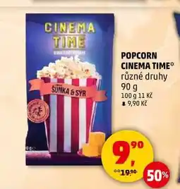Penny Market POPCORN CINEMA TIME, 90 g nabídka