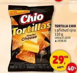Penny Market TORTILLA CHIO s příchutí sýra, 110 g nabídka